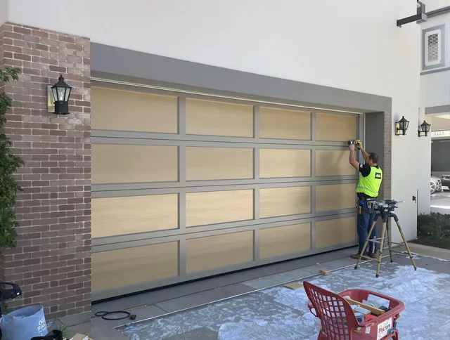 Garage door replacement service by Upland Garage Door Repair in Upland